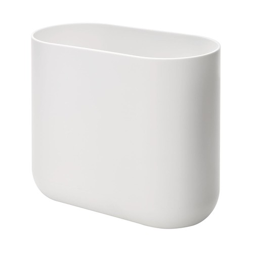 Slim oval plastic trash - plastic,